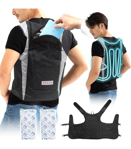 Amazon.co.jp: [山善] 【セット買い】 水冷服 【2025年モデル
